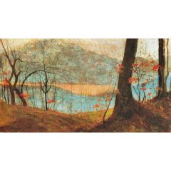 Winter in Miazzina Painting Reproduction