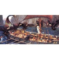 Ulysses and the Sirens Painting Reproduction