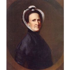 Mrs. Samuel Watts, nee Sarah Osborne Painting Reproduction
