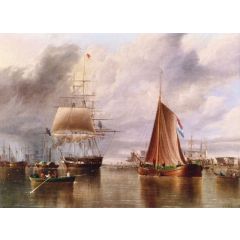 Bound for Sea Painting Reproduction