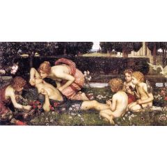 The Awakening of Adonis Painting Reproduction