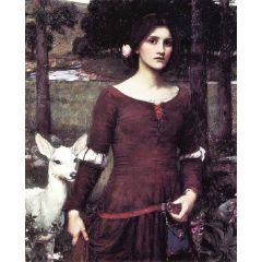 The Lady Clare Painting Reproduction