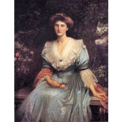 Lady Violet Henderson Painting Reproduction
