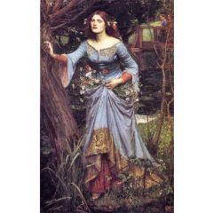 Ophelia Painting Reproduction