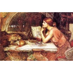 Sketch of Circe Painting Reproduction