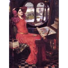 I am Half Sick of Shadows,’ said the Lady of Shalott Painting Reproduction