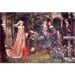 The Enchanted Garden Painting Reproduction