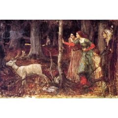 The Mystic Wood Painting Reproduction