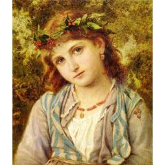 Autumn Princess Painting Reproduction