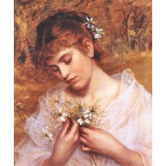 Love in a Mist Painting Reproduction