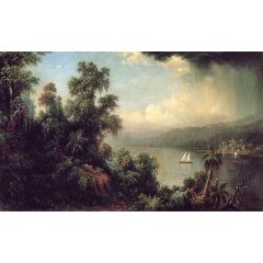 Coast of Jamaica Painting Reproduction