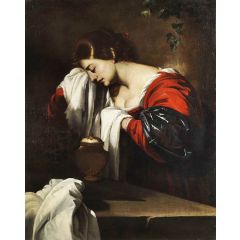 Penitent Mary Magdalene Painting Reproduction