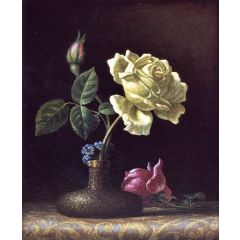 The White Rose Painting Reproduction