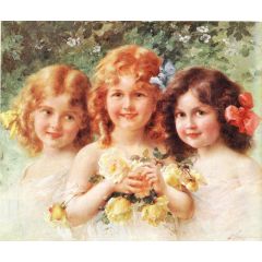 Three Sisters Painting Reproduction