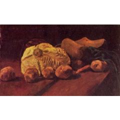 Still Life with Cabbage and Clogs Painting Reproduction