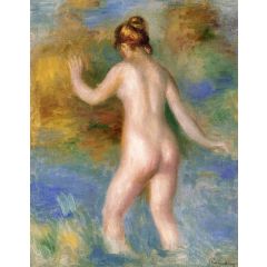 Bather Painting Reproduction