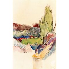 Breton Valley Painting Reproduction