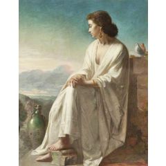 Rebecca at the Well Painting Reproduction