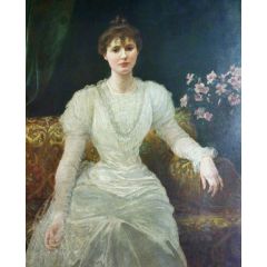The Artist’s Daughter Painting Reproduction