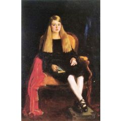 Portrait of Marcia Anne M. Tucker Painting Reproduction