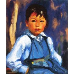 A New Mexico Boy Painting Reproduction