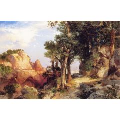 On the Berry Trail, Grand Canyon of Arizona Painting Reproduction