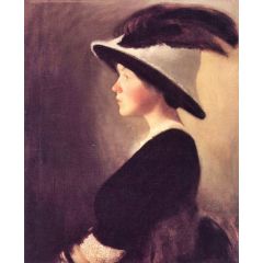 The Beaver Hat Painting Reproduction