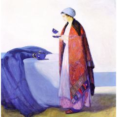 A Cup of Tea Painting Reproduction