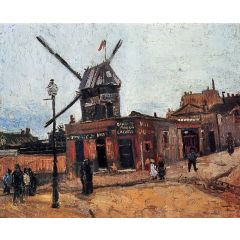 Le Moulin de la Galette Painting Reproduction