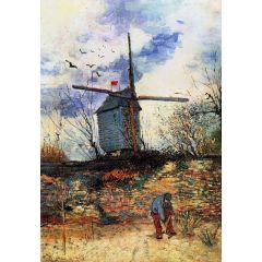 Le Moulin de la Galette Painting Reproduction