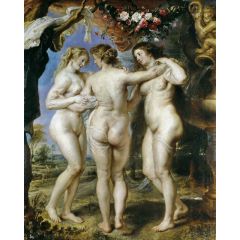 The Three Graces Painting Reproduction