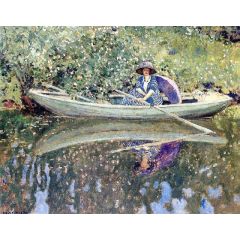 On the River Painting Reproduction