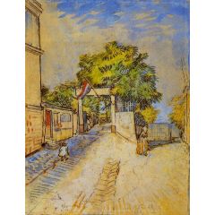 The Entrance of a Belvedere Painting Reproduction