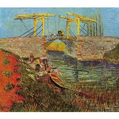 The Langlois Bridge at Arles Painting Reproduction