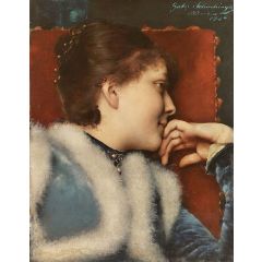 Portrait of a Lady Painting Reproduction
