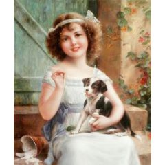 Waiting for the Vet Painting Reproduction