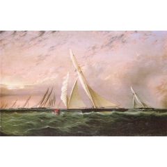 The Scud Rounding the Southwest Sprite Painting Reproduction