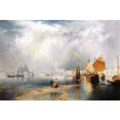 Grand Canal, Venice Painting Reproduction