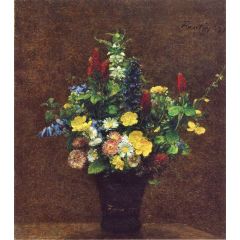 Wildflowers Painting Reproduction