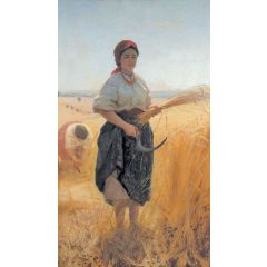 Harvester Painting Reproduction
