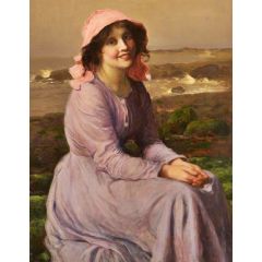 A Fisherman’s Daughter Painting Reproduction
