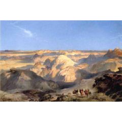 Badlands of the Dakota Painting Reproduction