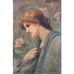 Saint Genevieve Painting Reproduction