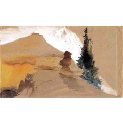Sand in the Canyon Painting Reproduction