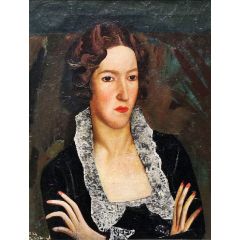 Portrait of a Woman Painting Reproduction