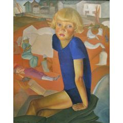 Portrait of the Artist’s Son Kirill Painting Reproduction