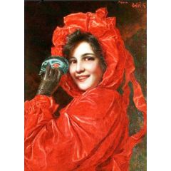 The Masquerader Painting Reproduction