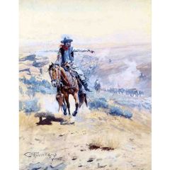Pointing Out the Trail Painting Reproduction