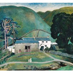 Farm at Watendlath Painting Reproduction