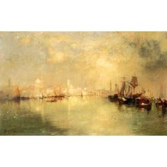 Venice: Reminiscence of Vera Cruz, Mexico Painting Reproduction